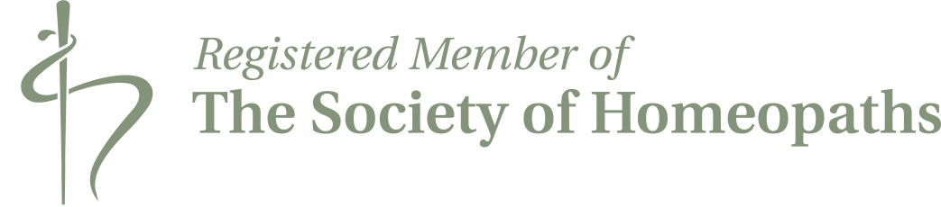 Registered member of The Society of Homeopaths